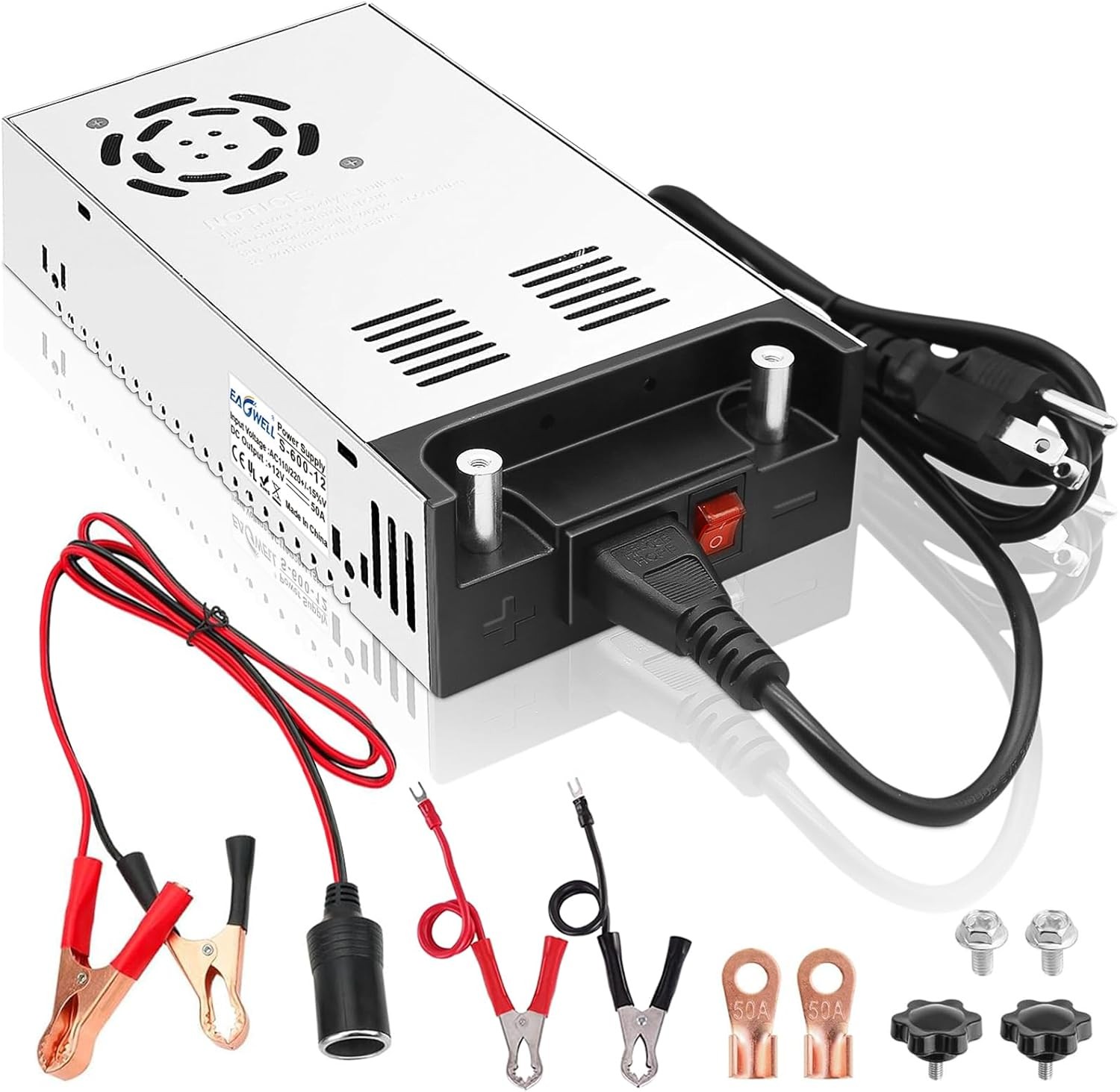 110V AC to 12V DC Converter Power Supply DC Switch Transformer for LED CCTV Car