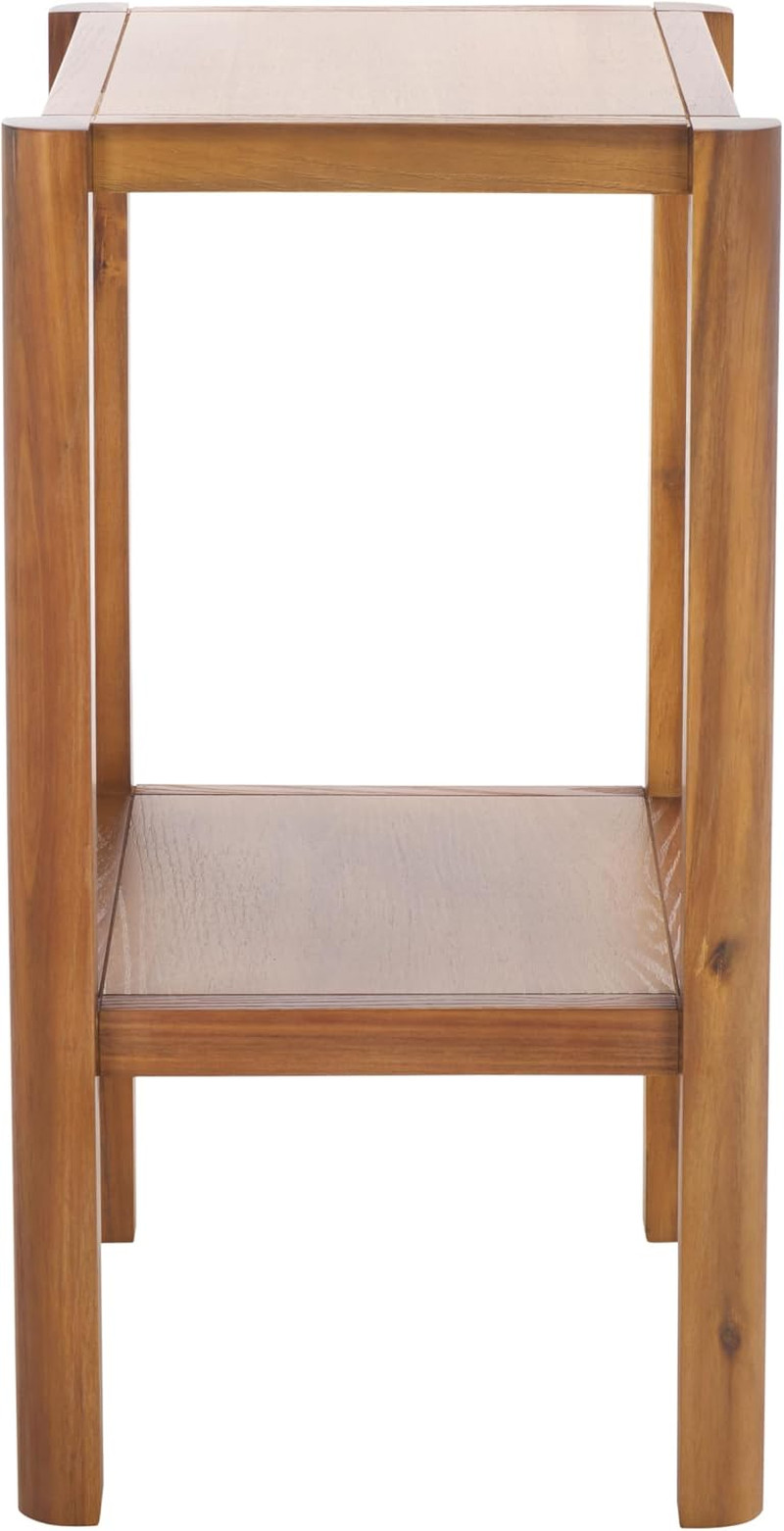 SAFAVIEH Home Collection - Hendro Accent Table, Natural Brown Rectangular Side T