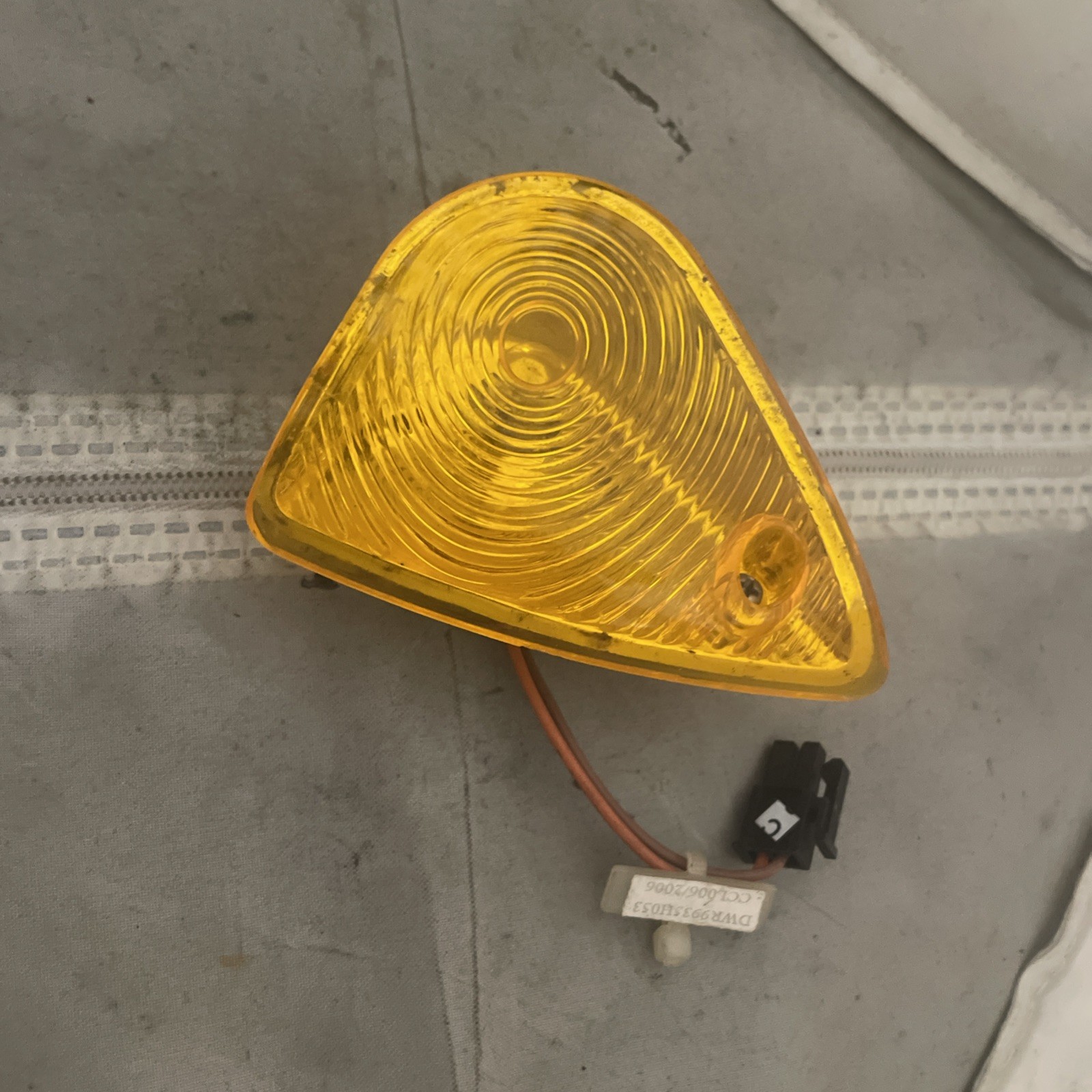 Blinker (Orange / Purple Cord) DWR9935H053 For A Pride Mobility Scooter  FL11