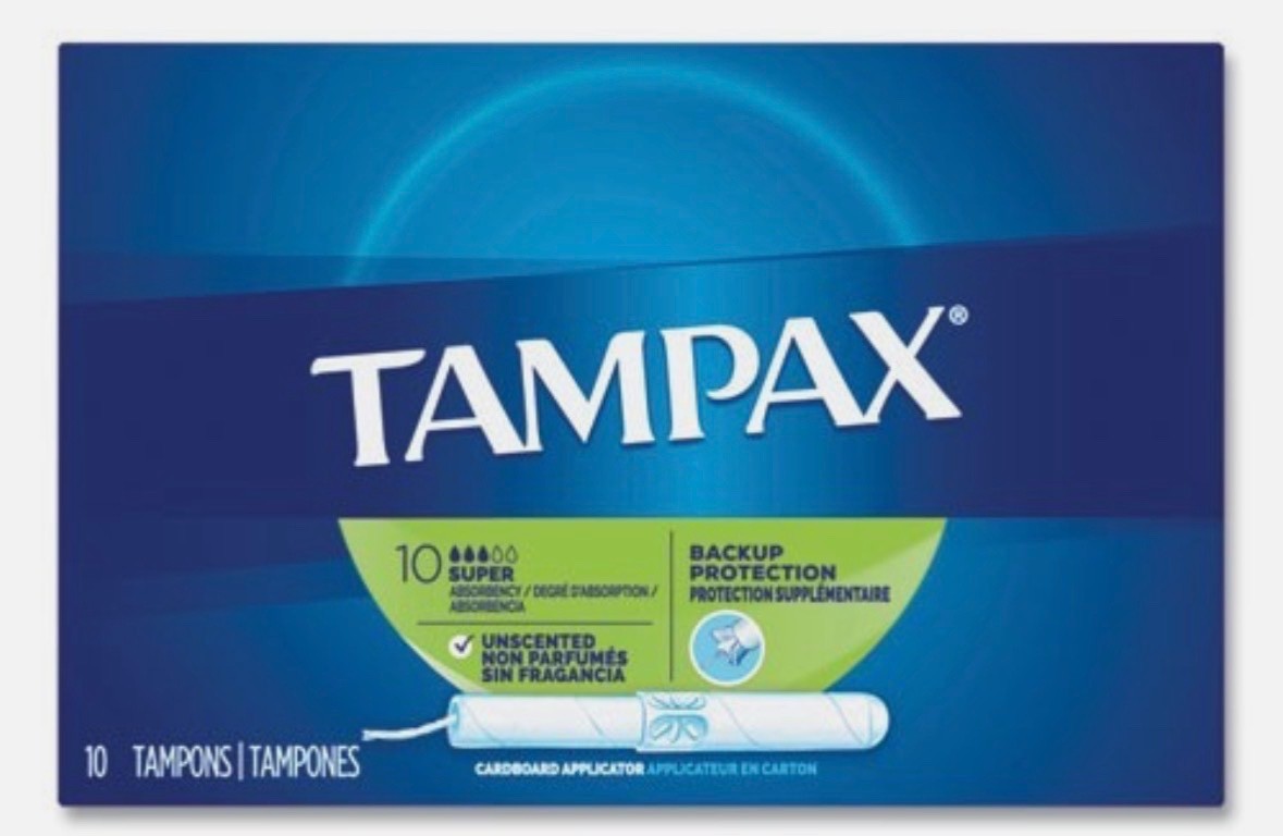 2 Boxes Tampax Tampons With Flushable Applicators Super 10 each By Tampax NEW