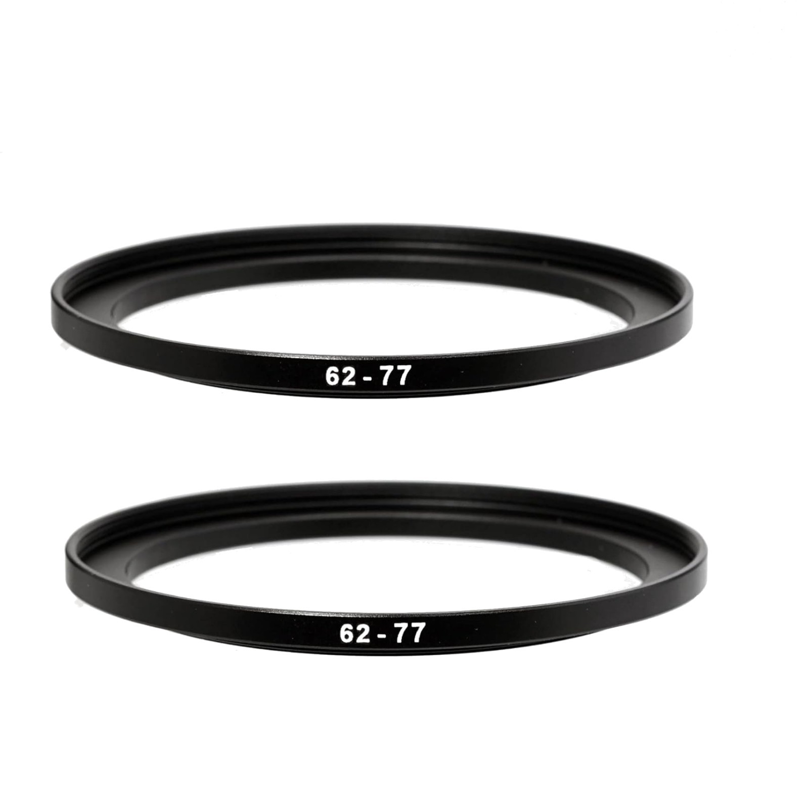 Professional 62mm Male to 77mm Female Step-Up Adapter for Precision Photography