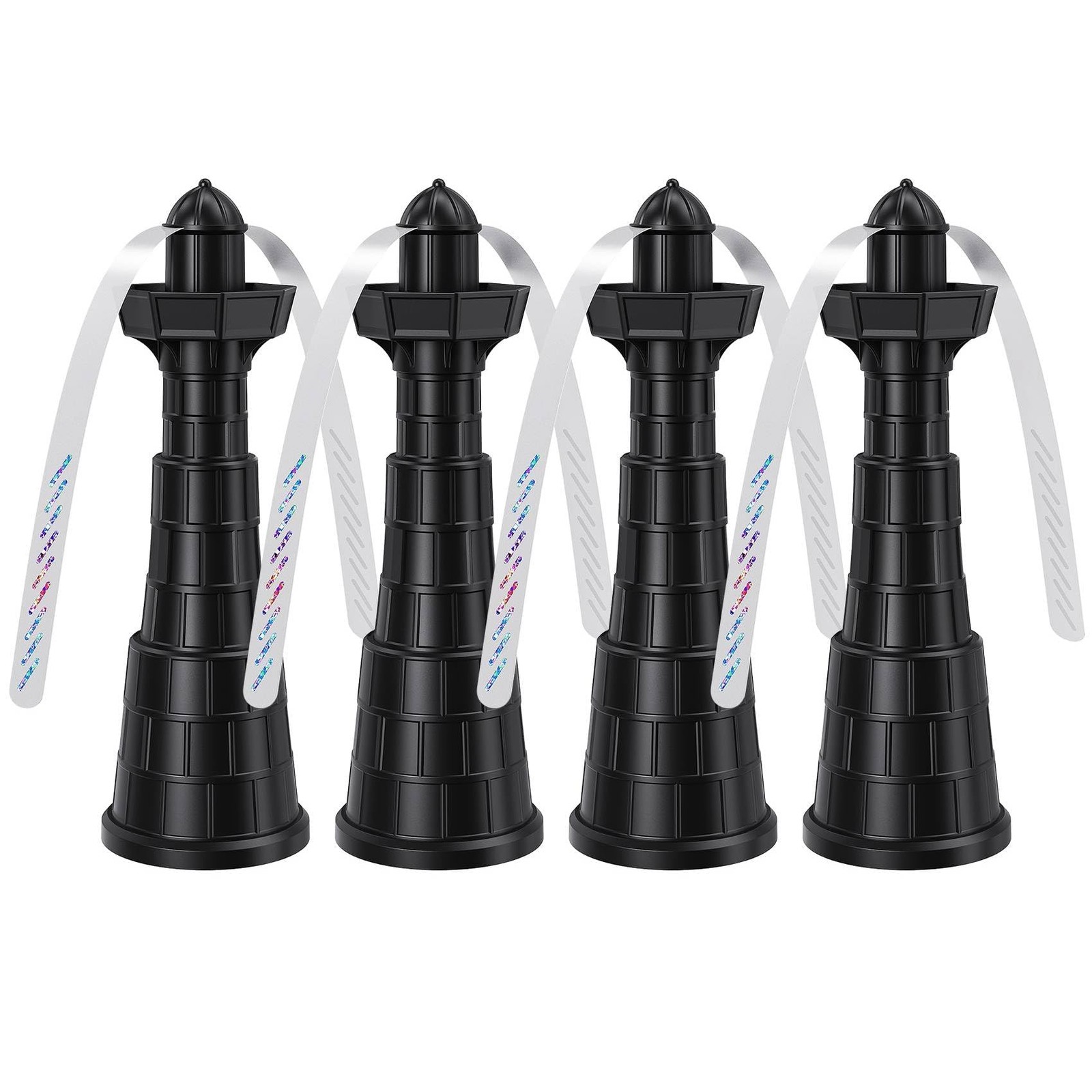 Fly Fans for Tables 4 Pack, Table Fan to Keep Flies Away, Portable Automatic ...