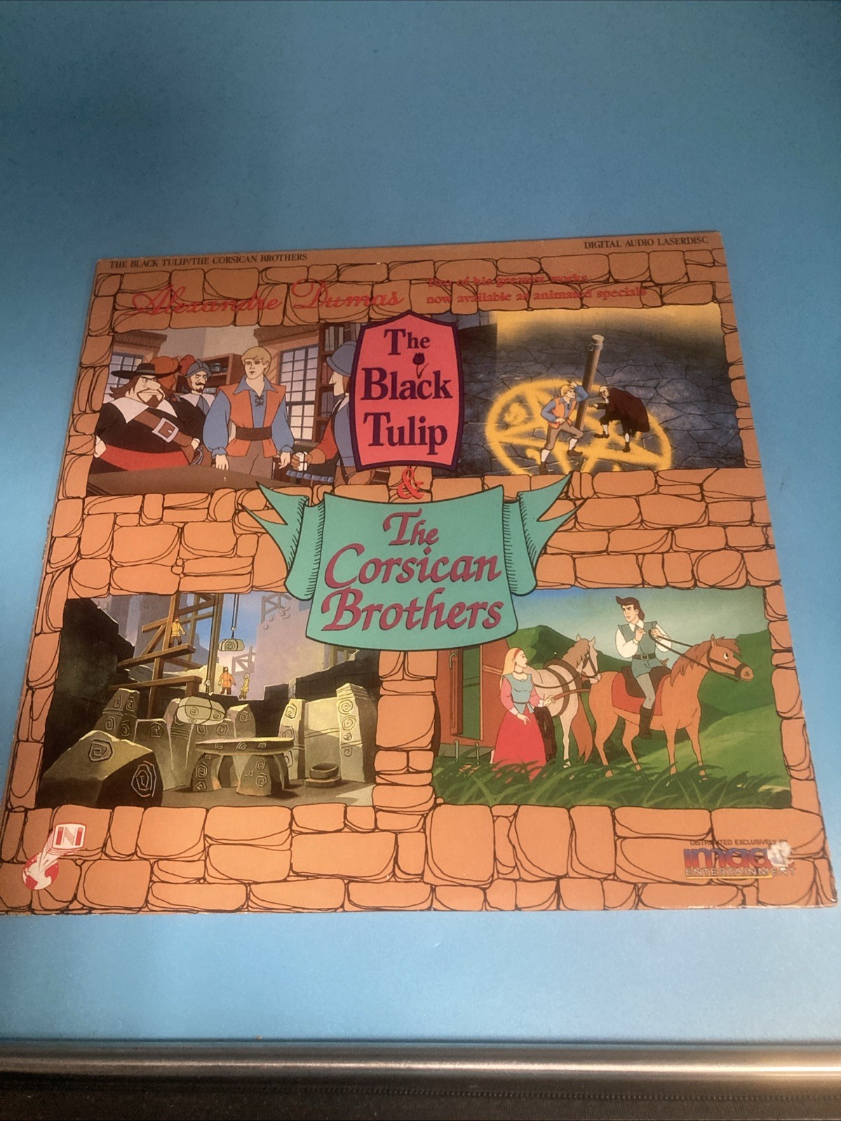 The Black Tulip & The Corsican Brothers Laserdisc