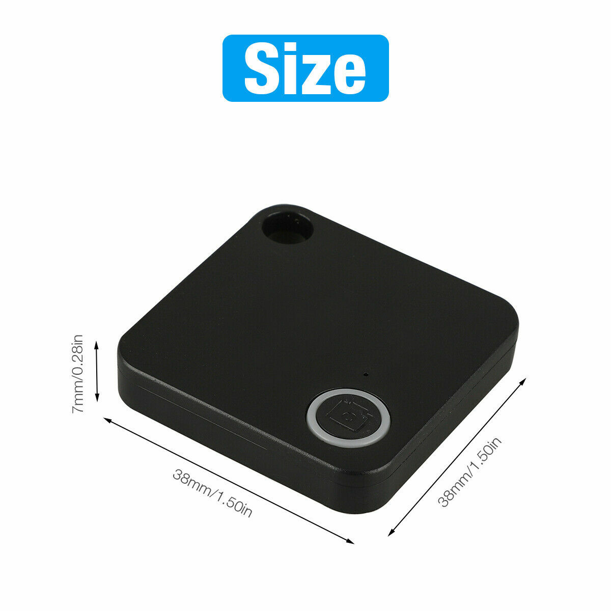 2PACK Tile GPS Tracker Alarm Wireless Bluetooth Anti-Lost Wallet Key Pet Finder