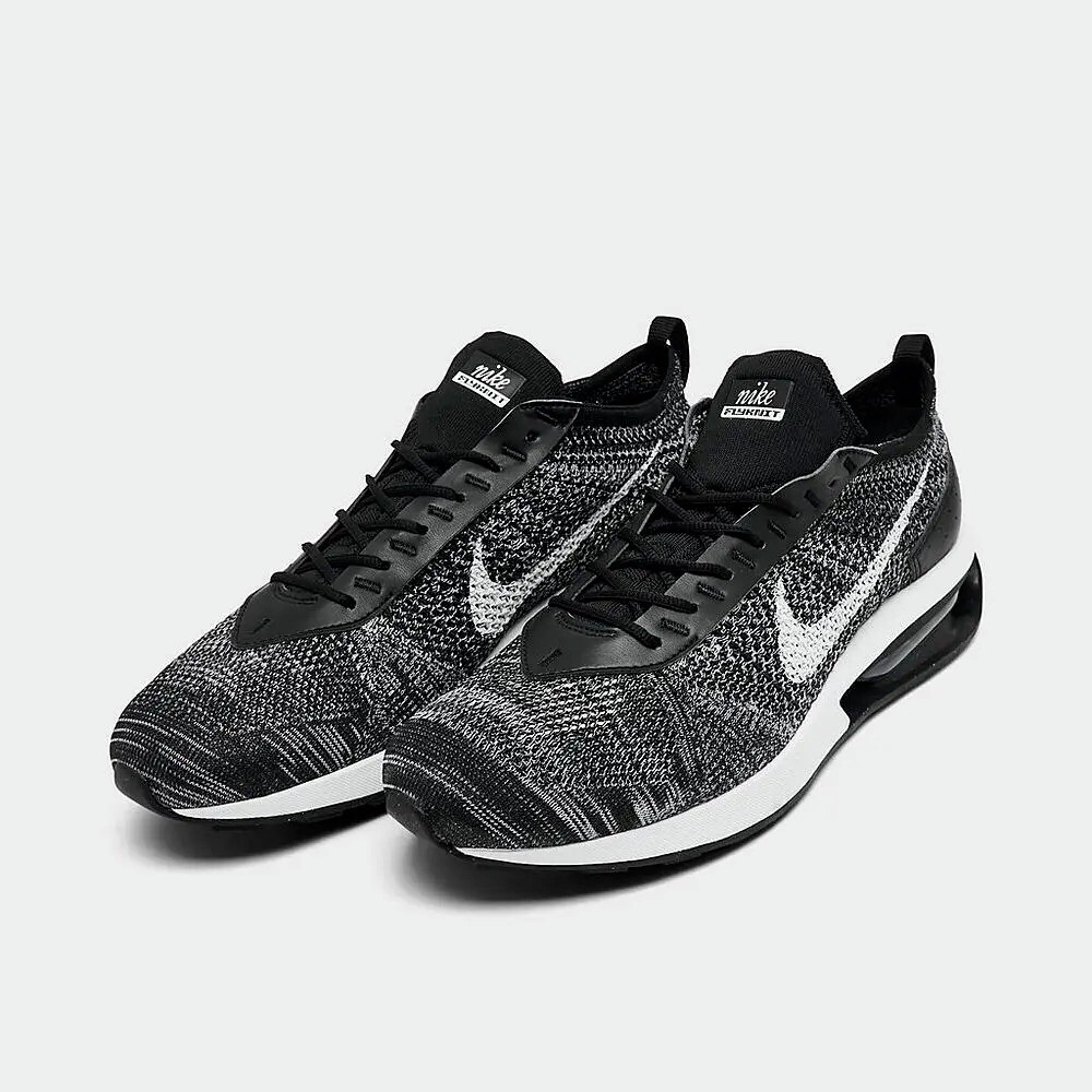 Nike Air Max Flyknit Racer Oreo Black White Grey DJ6106-001 Sz 10.5 11 11.5 12