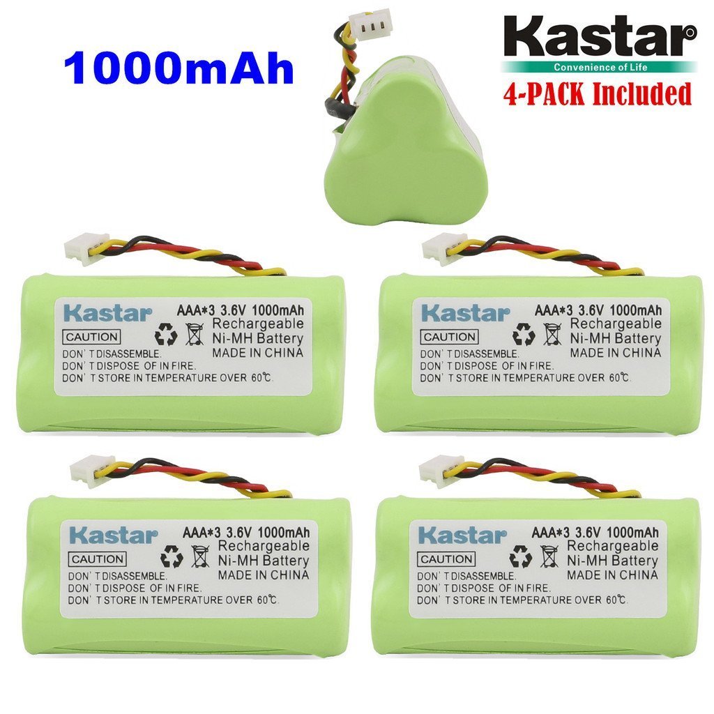 4 X Kastar Motorola Symbol LS-4278 DS-6878 Replacement Battery 1000mAh AAA 3.6v