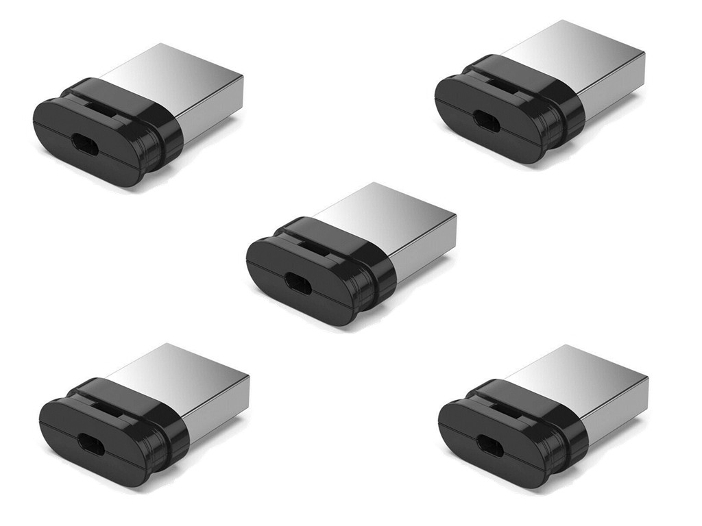 Lot 5 Pack 64GB Metal Mini Waterproof USB 2.0 Memory Sticks Flash Drive U Stick