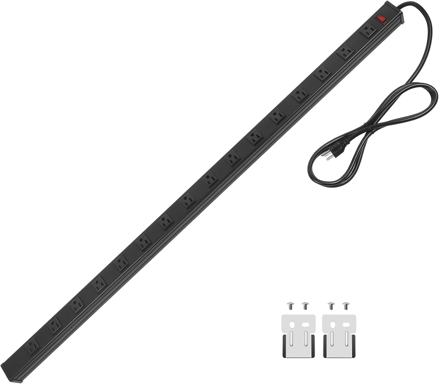 Long Heavy Duty 16 Outlet Large Metal Garage Workshop Multi Wide Industrial P...