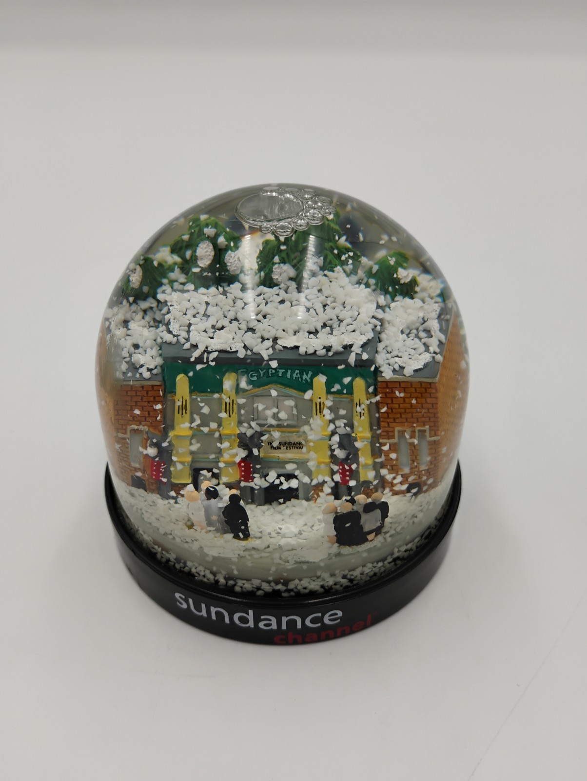 Sundance Channel Numbered Snowglobe Vintage 1997 - Egyptian Theater - Snow Globe