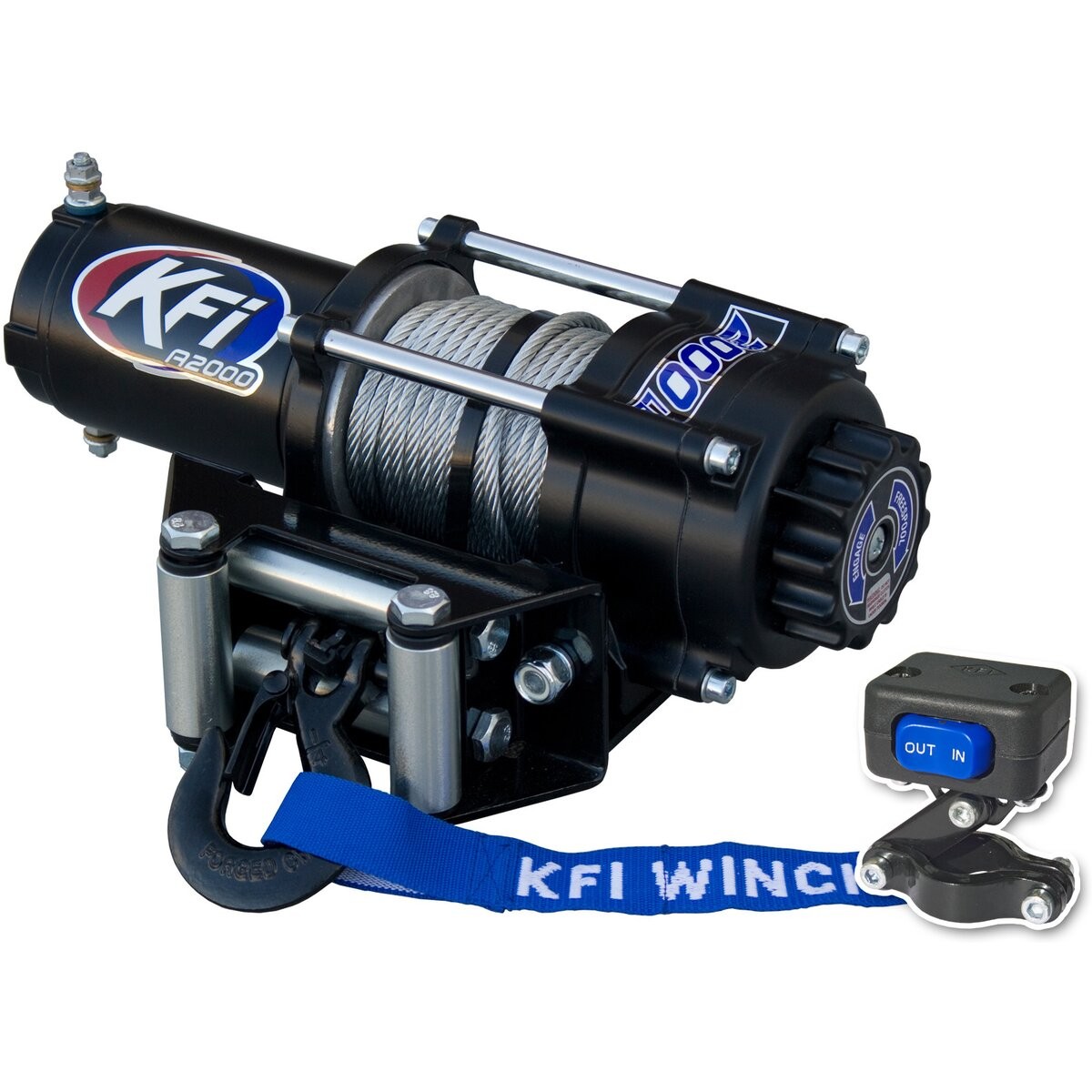KFI Products 2000 lb Winch Kit - A2000