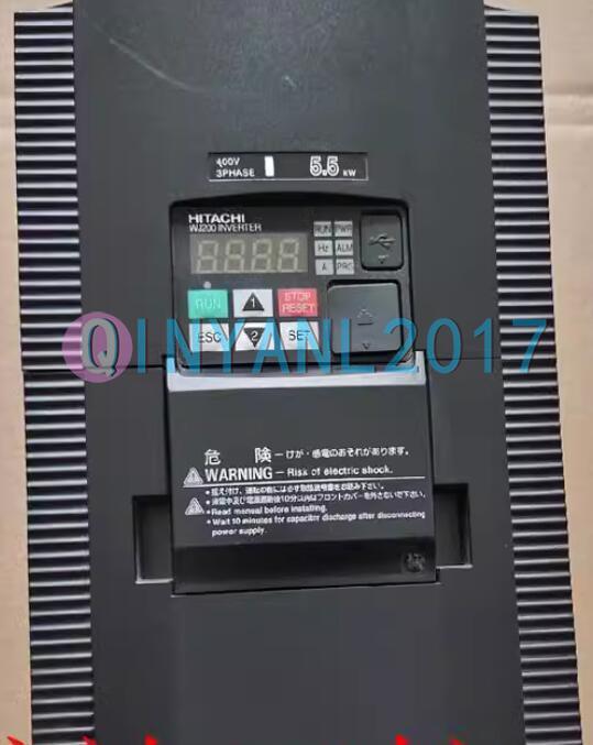 1PC Used Hitachi Inverter WJ200-055HFC-M 5.5KW 380V