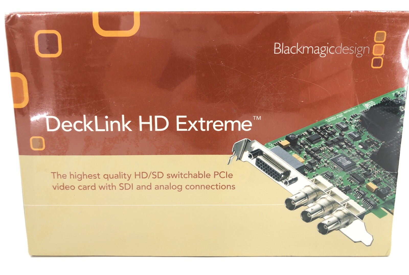 Black Magic Design Decklink HD SD Extreme Capture Card PCIe Video Card SDI New