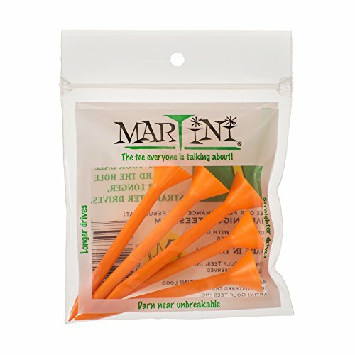 Martini Golf Tees 3-1/4'' ORANGE