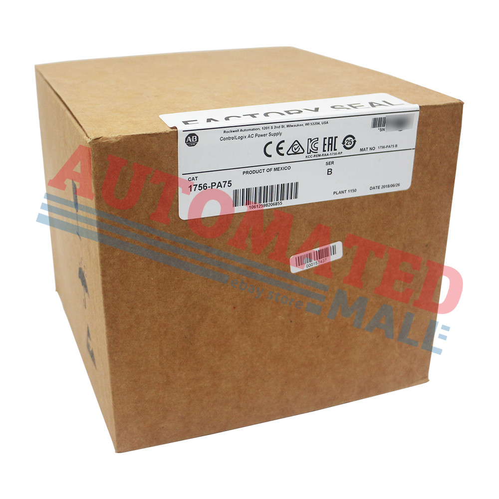 NEW ALLEN-BRADLAY 1756-PA75 ControlLogix AC Power Supply