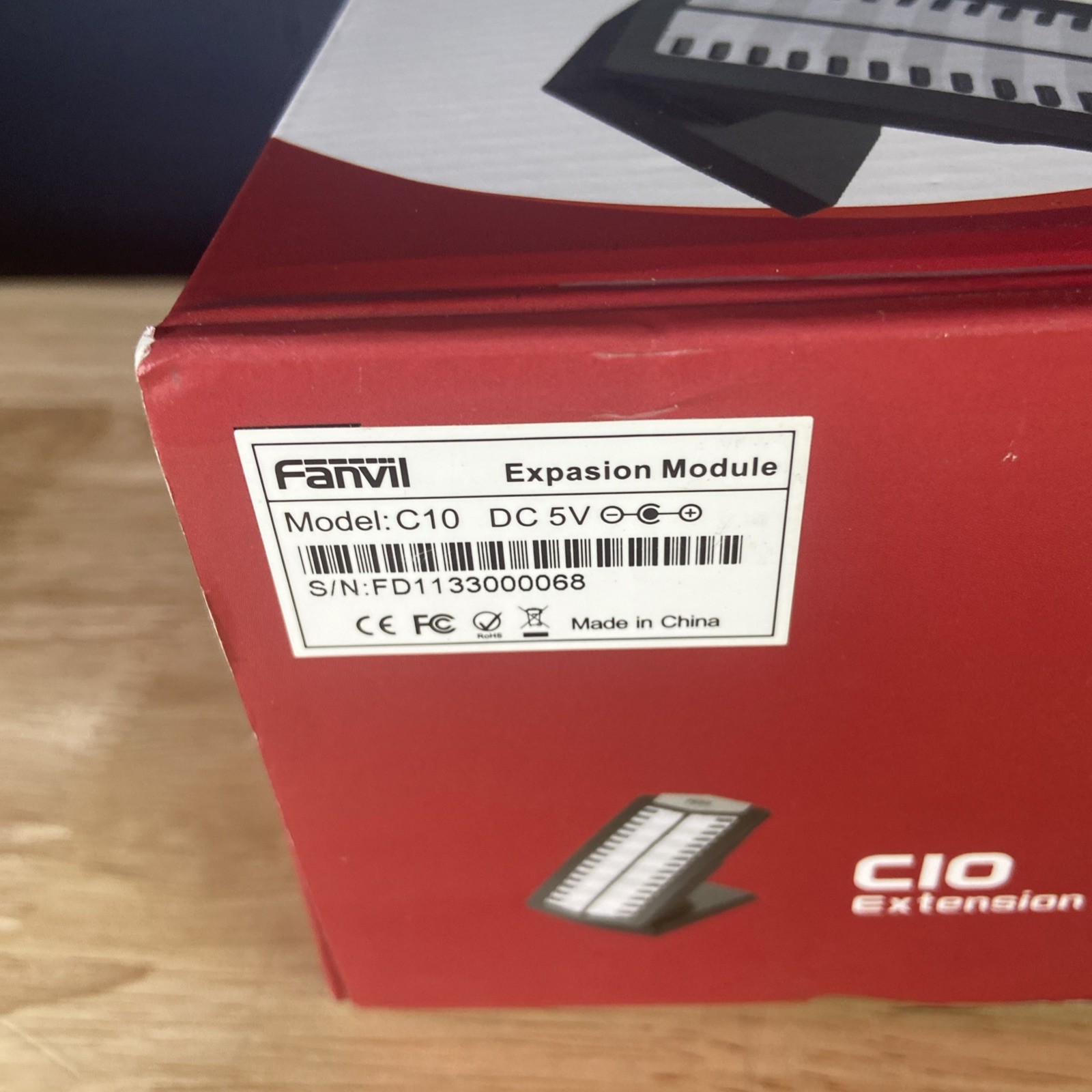 Fanvil C10 30 Keys Console Expansion Module New