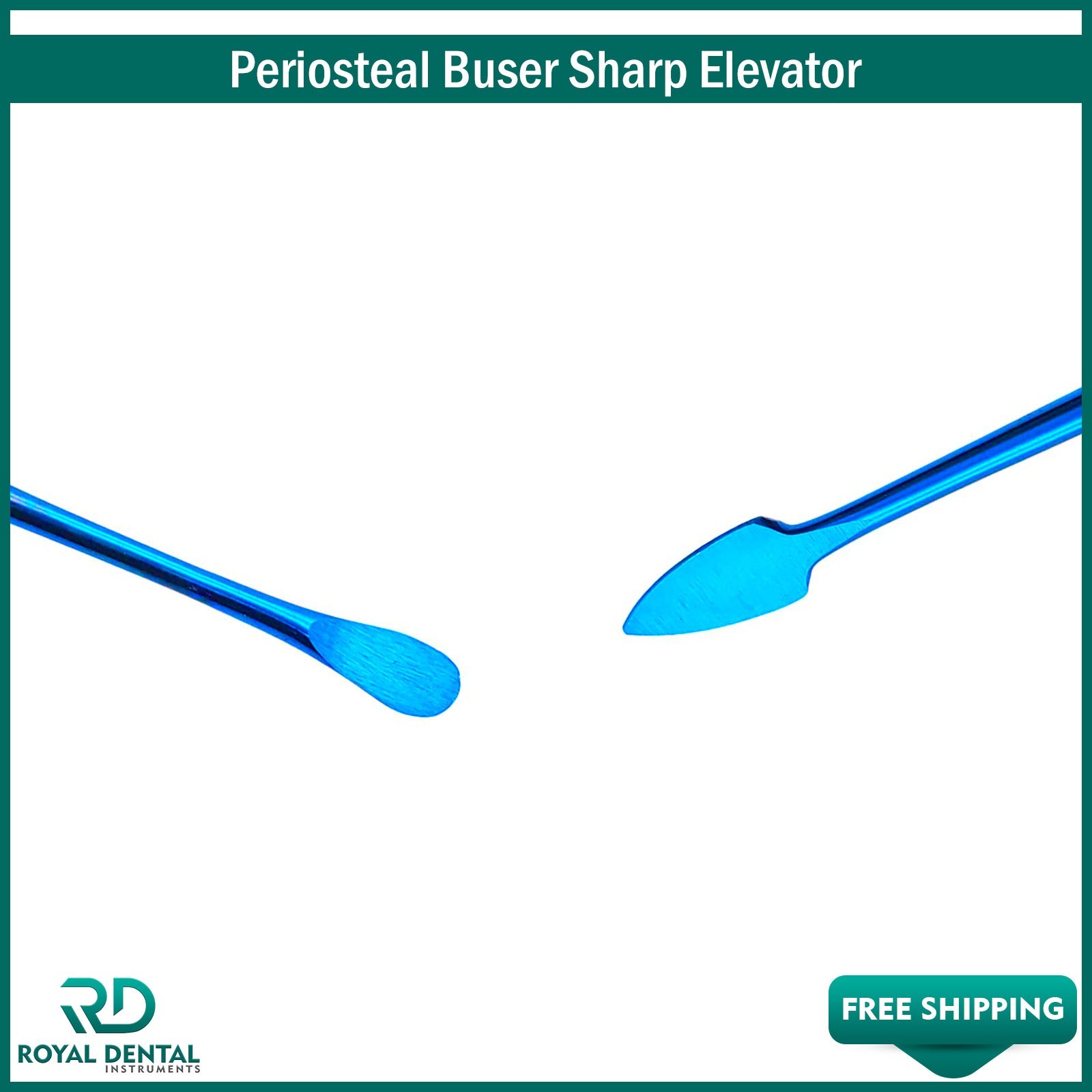 Dental Periosteal Sharp Buser Elevator Mucoperiosteum Reflecting Retracting Lab