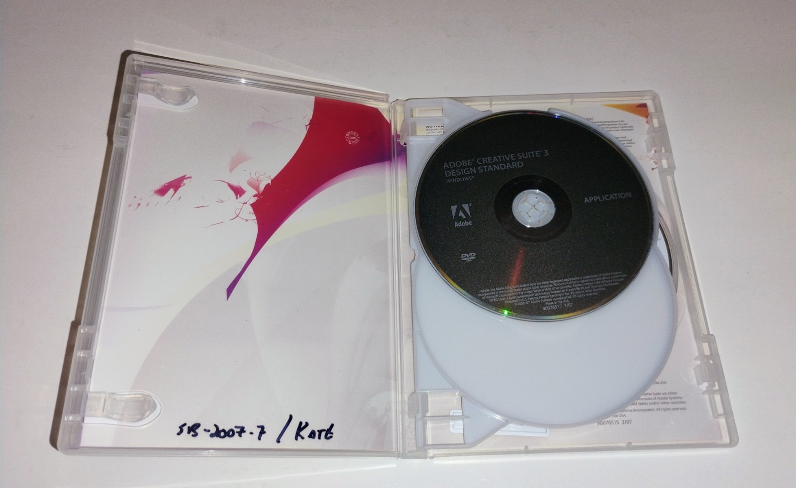 Adobe Creative Suite III 3 Design Standard Software Windows MAC 3-Disc DVD, 2007