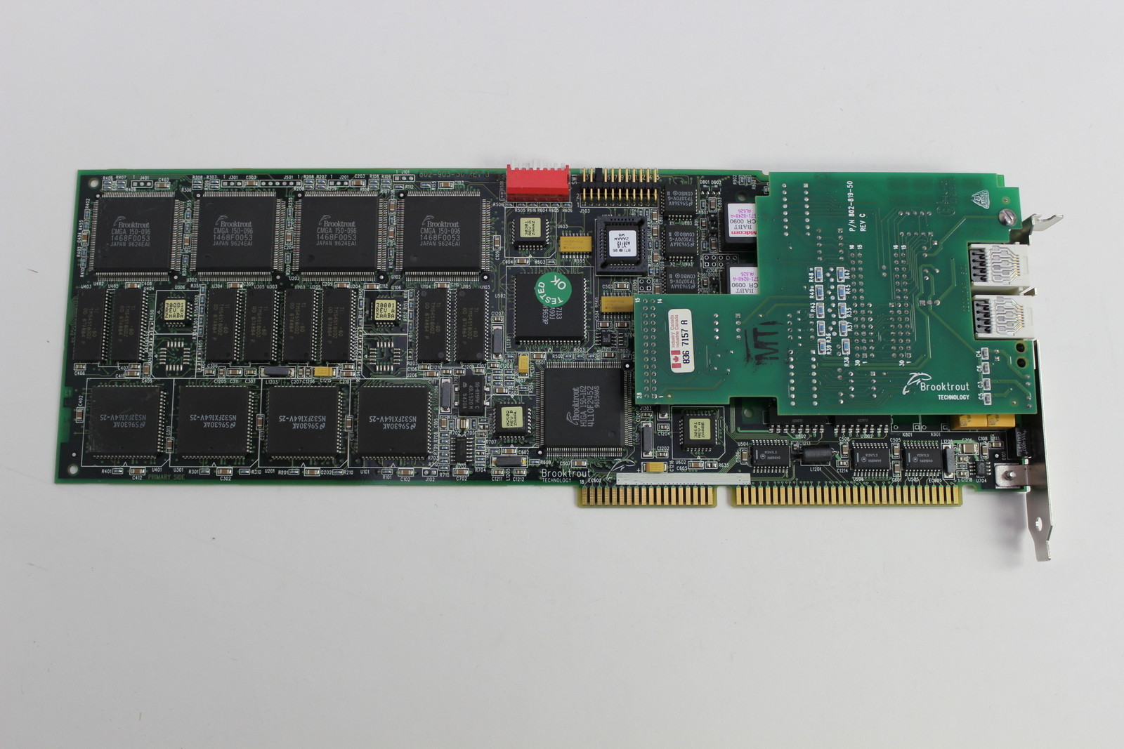 BROOKTROUT BR90301 802-920-03 4 CHANNEL DID ISA FAX BOARD 802-903-50 NO AC