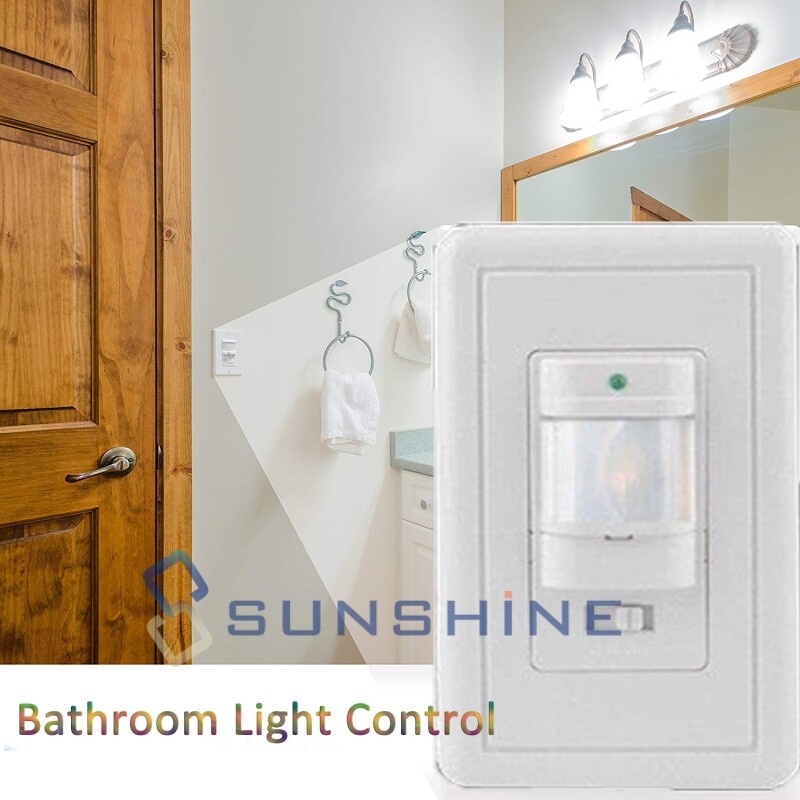 110V Automatic PIR Occupancy Motion Sensor Light Switch Auto On/Off Infrared