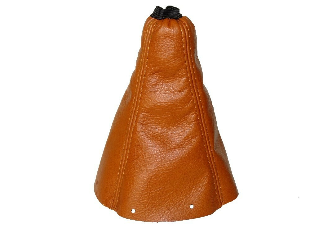 Shift Boot For Audi TT 1999-2006 Baseball Orange Leather