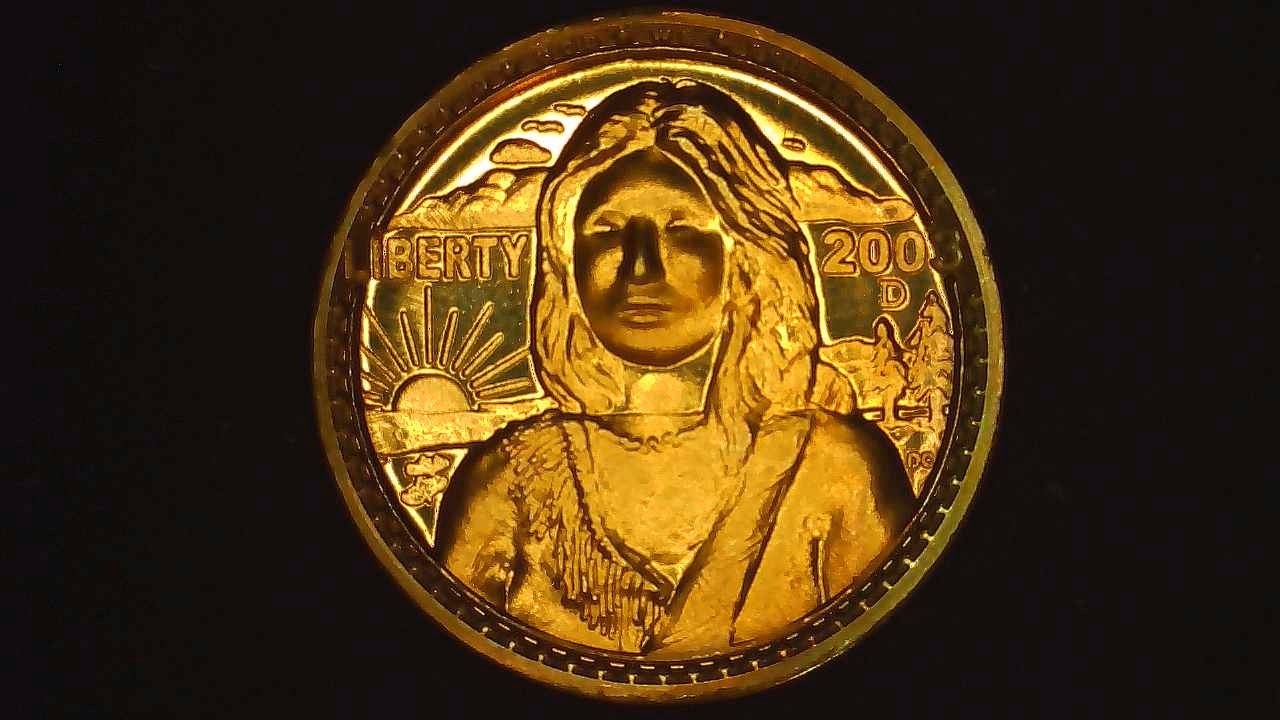 2003 Sacagawea Prototype Dollar BU