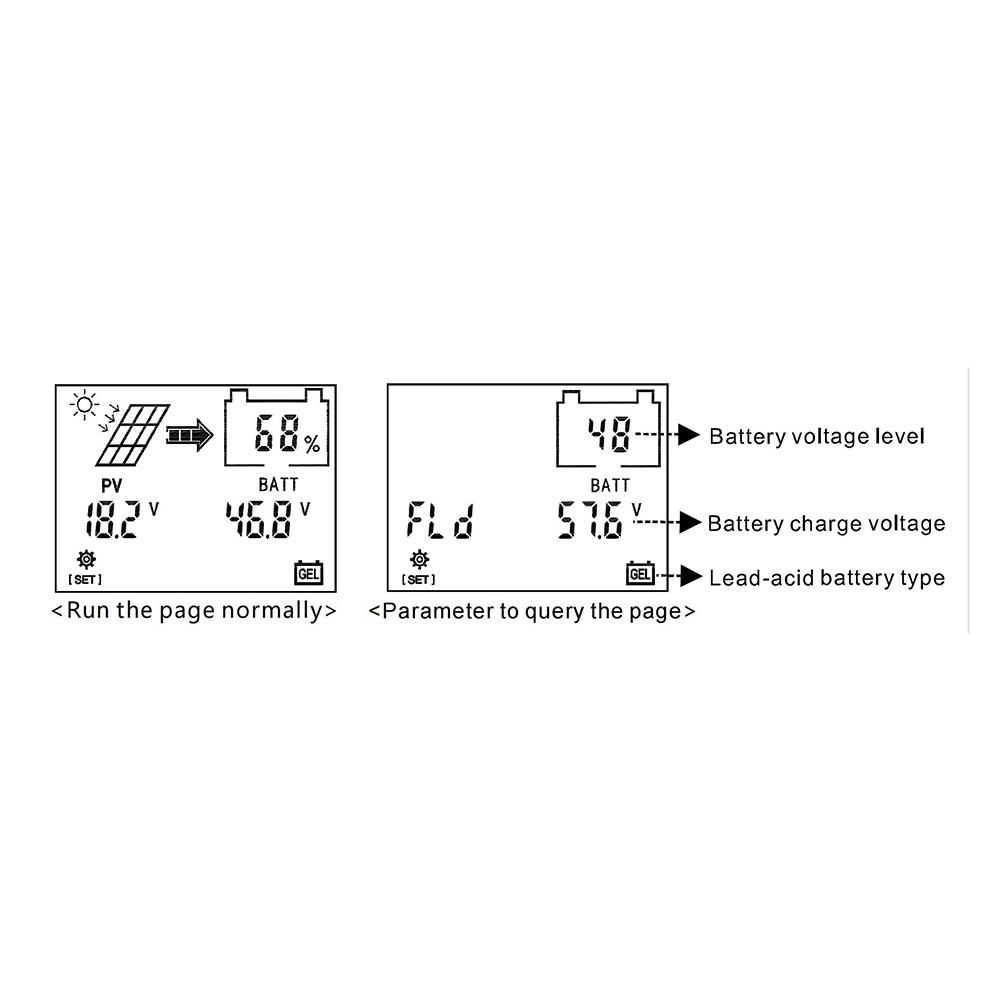 MPPT 600W Solar Boost Controller for 24V 36V 48V 60V 72V Battery Digital6456