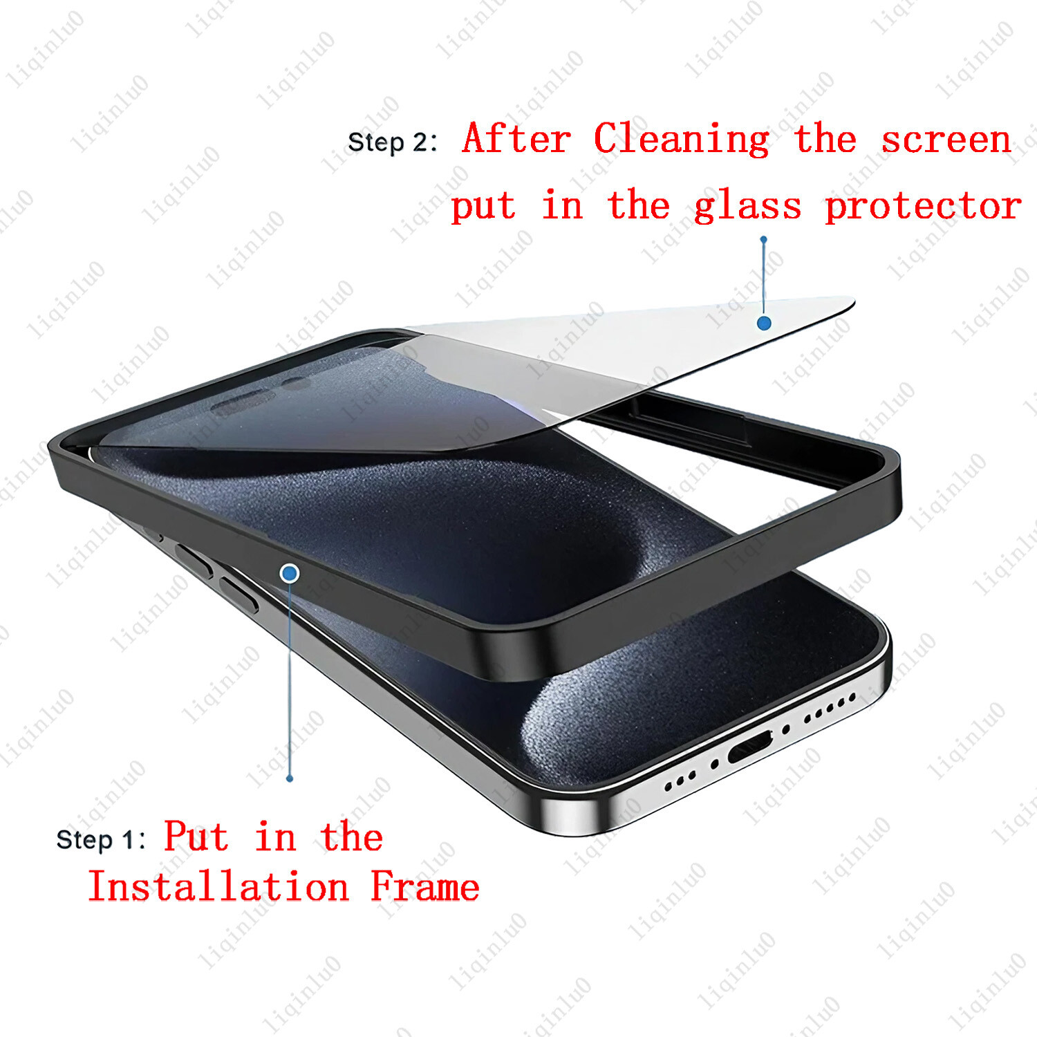 3 Pack 9H Tempered Glass Screen Protector For iPhone 14 Pro Plus 15 Pro Max Plus