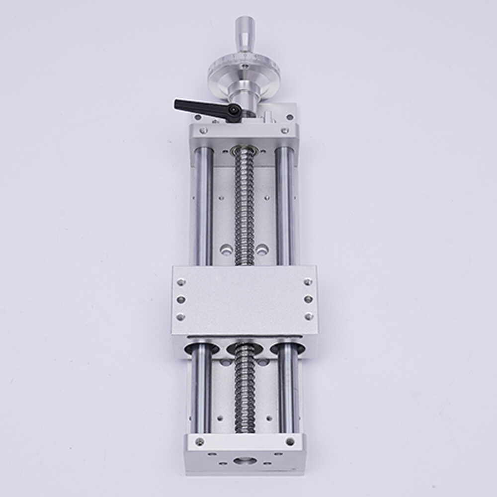 16" Manual Sliding Table CNC Slide Ballscrew Linear Stage Actuator Module 400mm