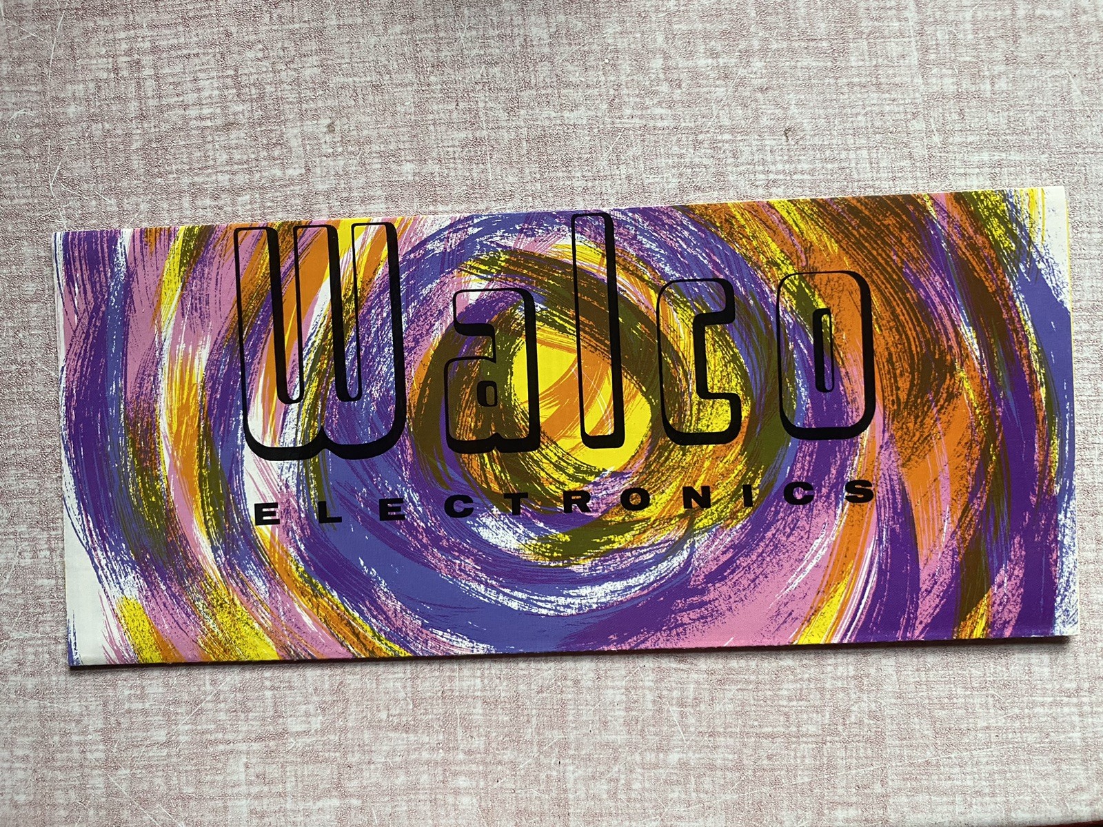 1970S Walco Guitar Pedal Color Brochure