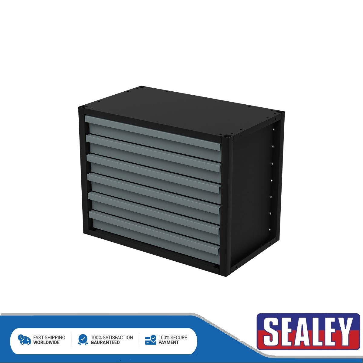 Sealey Modular Storage Mid Unit 6 Drawer 580mm APMRM1
