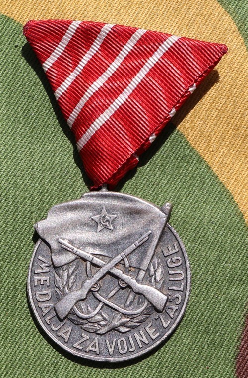 Yugoslav medal for military merit