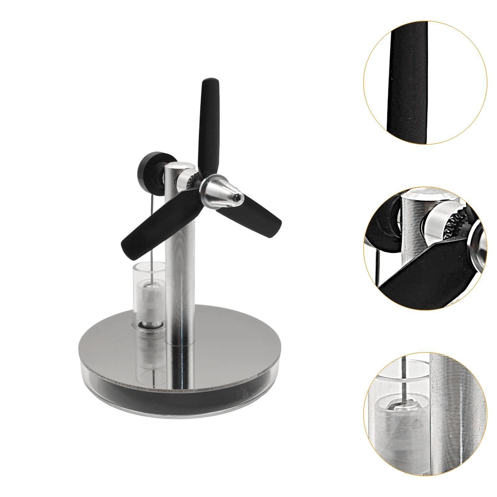 Low Temperature Stirling Engine Educational Toy for Tea Cup Desk Home Office
