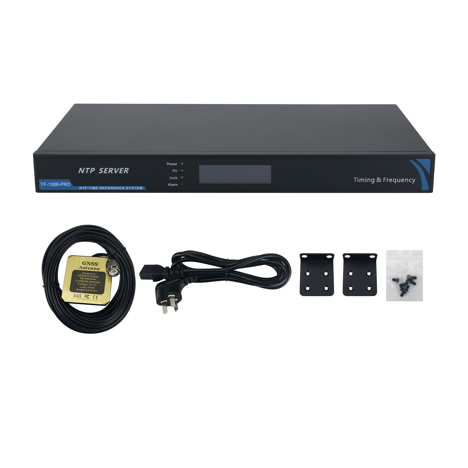 TF-1006-PRO NTP Server GPS Beidou Synchronous Clock Network Time Protocol IRIG-B