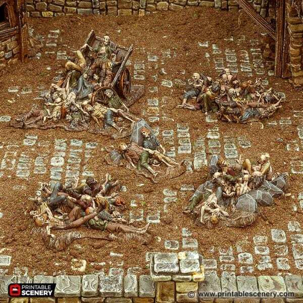 Corpse Piles - Fantasy DND Dungeons and Dragons