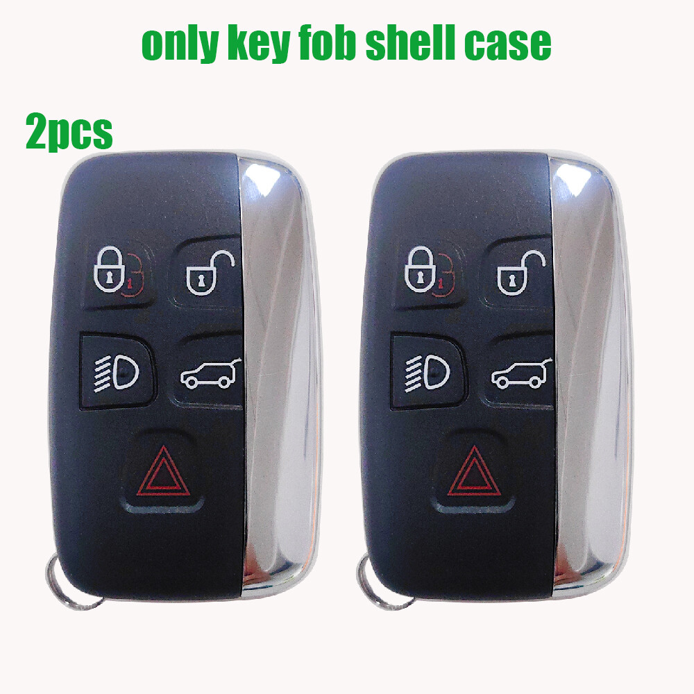 2 FOR LAND ROVER RANGE ROVER RR SPORT EVOQUE KEY FOB REMOTE COVER SHELL CASE