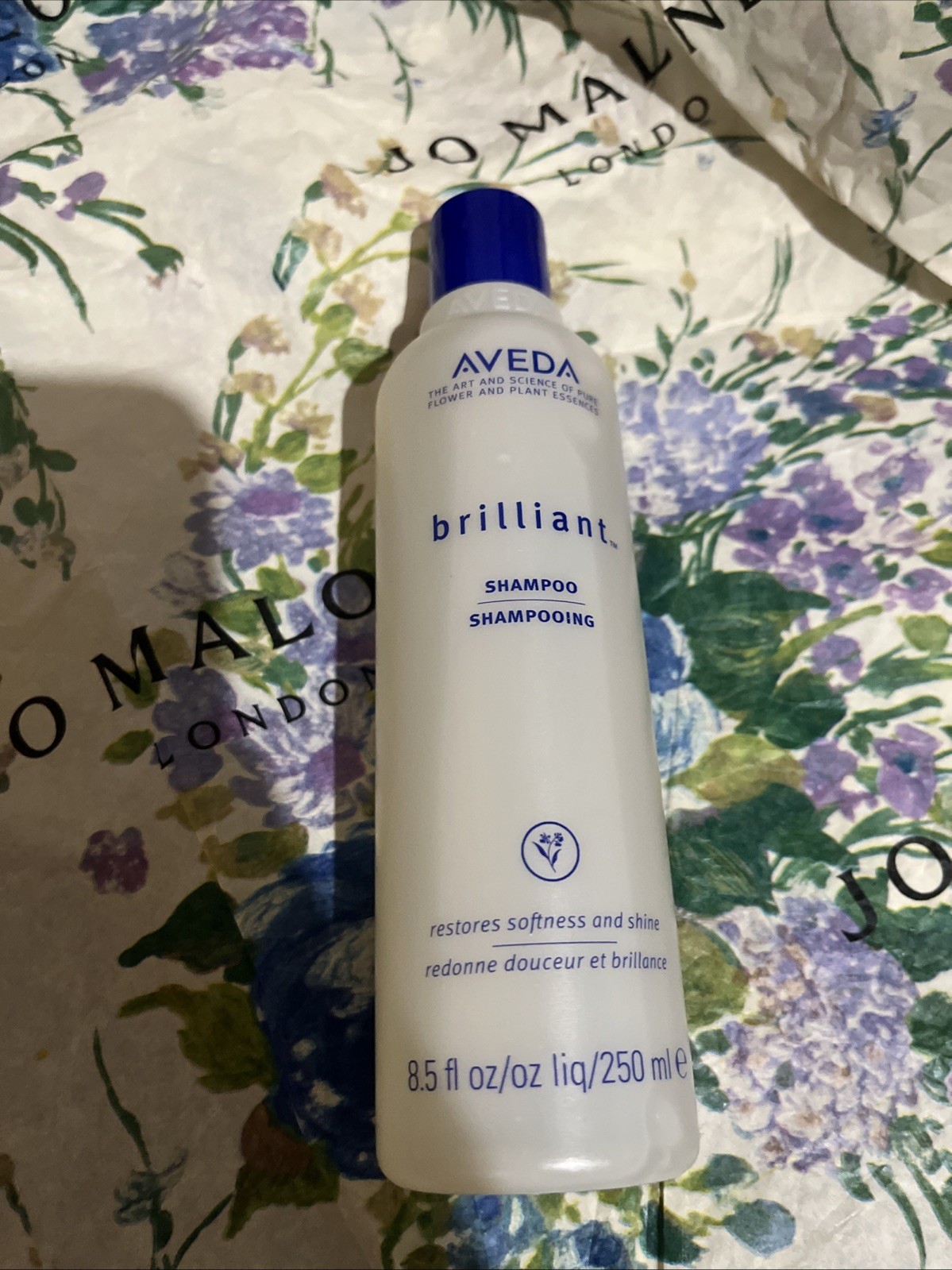 Aveda Brilliant Shampoo  Restores Softness And Shine 8.5oz/250ml New