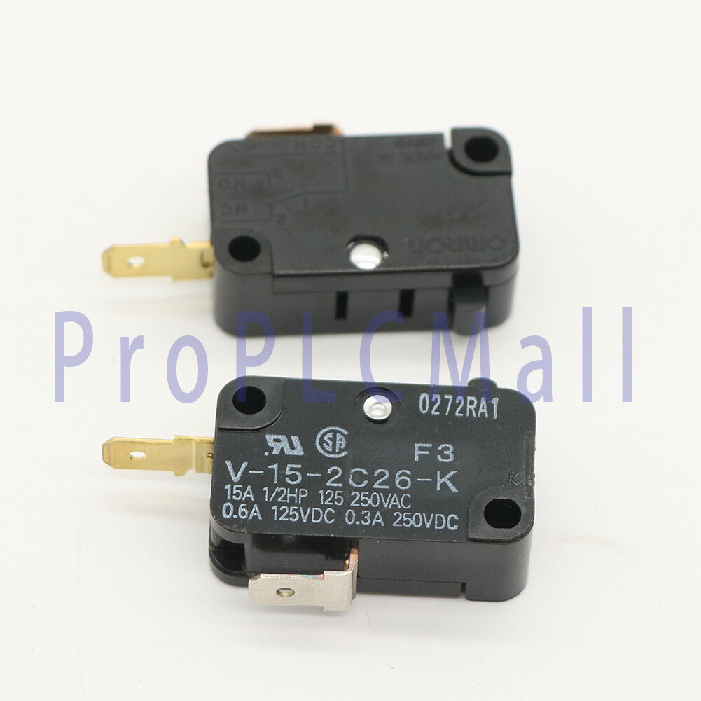 10Pcs new  Omron V-15-2C26-K (F3) Micro Switch  US
