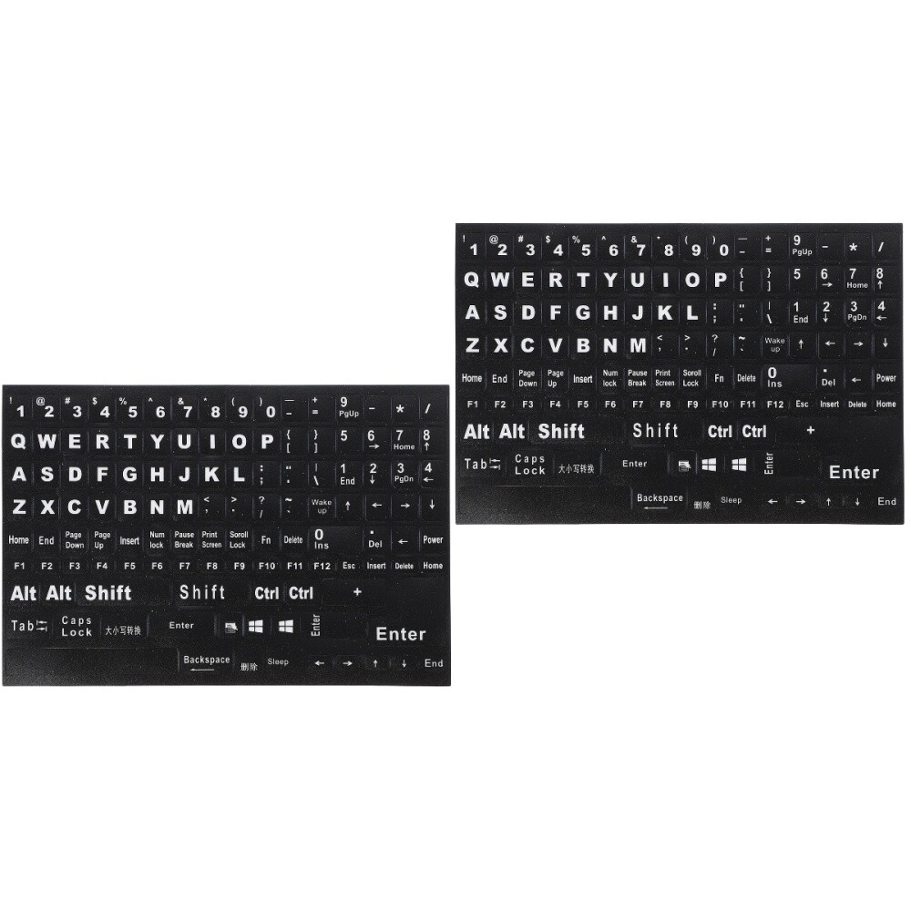 Keyboard PC English Keyboard Stickers Keycap Stickers Laptop