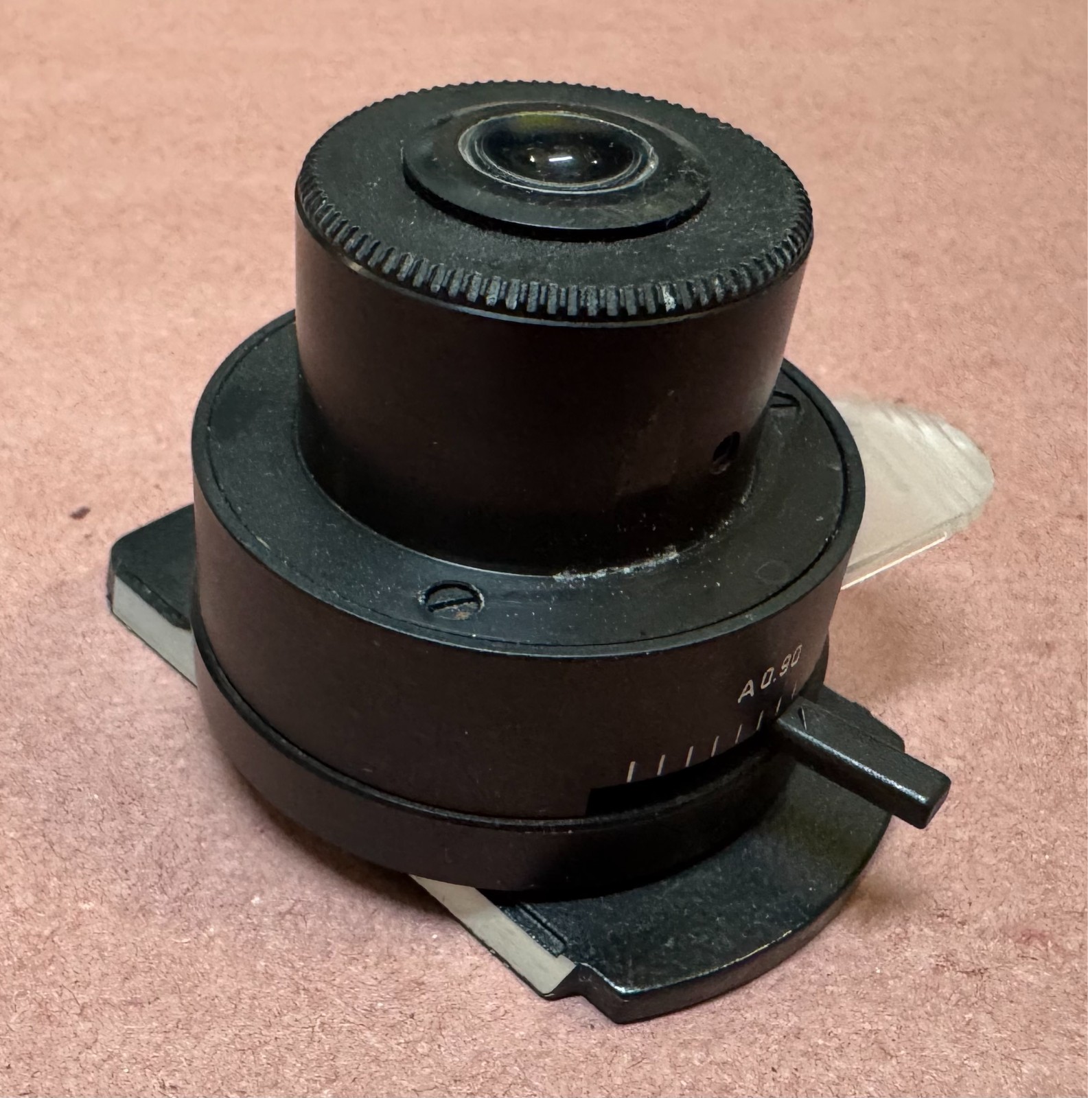 Leitz Laborlux A 0.90 No. 56 Microscope Condenser With Diffusion Slider 512807