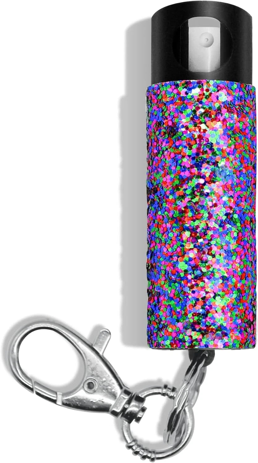 Guard Dog Security Bling It on Pepper Spray, Keychain with Safety Twist Top, Max