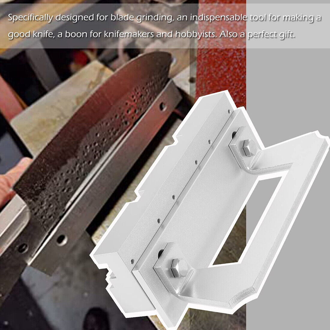 Knife Bevel Grinding Jig Adjustable Knife Making Belt Grinder Angle Grind Guide
