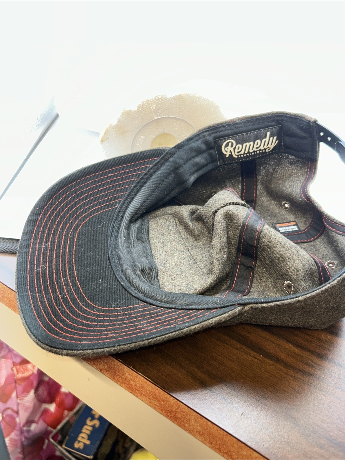 Remedy Provisions Small Mouth Bass Fishing Hat Great Pre Owned Condition