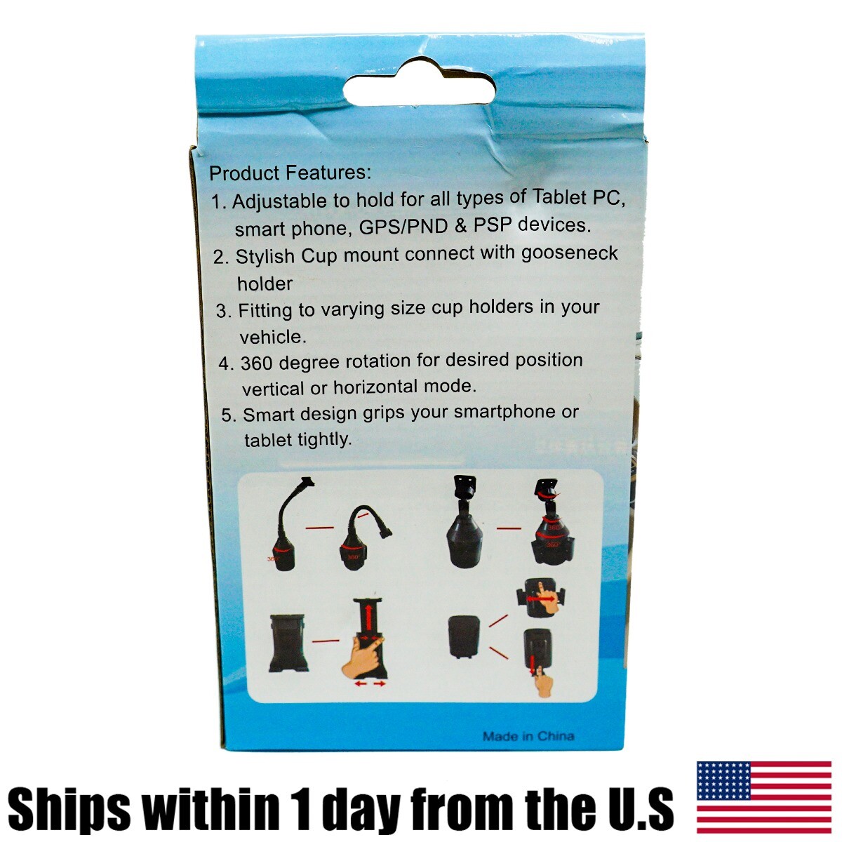 Cup Holder Control Joystick Mount Kit for SnowEx Snow Plow 82014
