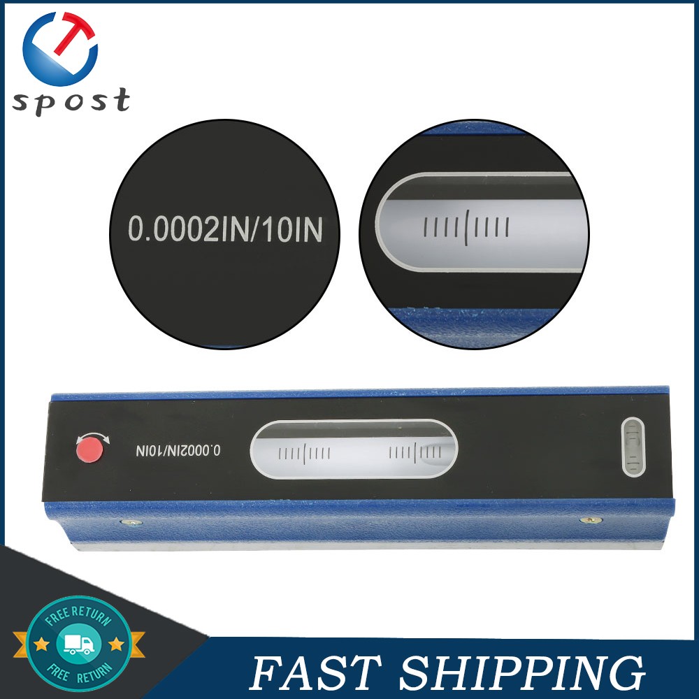 8" 200mm Master Precision Level For Machinist Tool High PRECISION