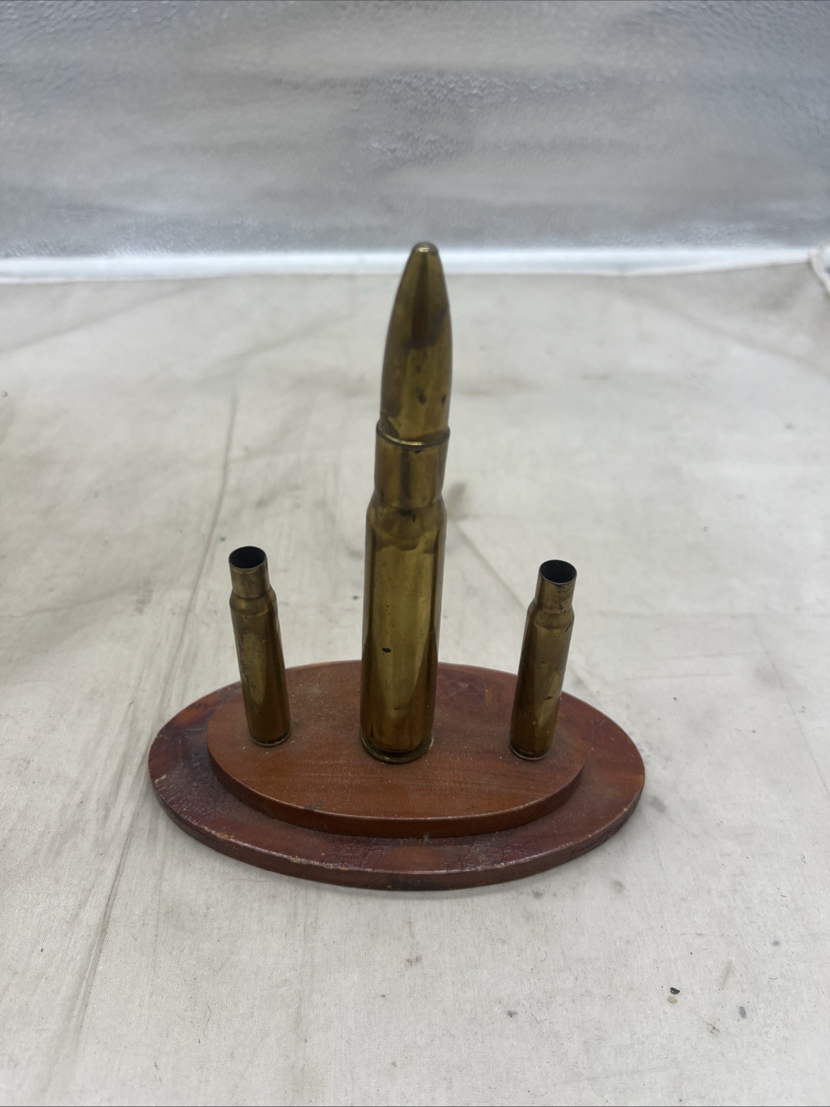 WW2  US 50 Cal Trench Art Lighter With Base (AA225