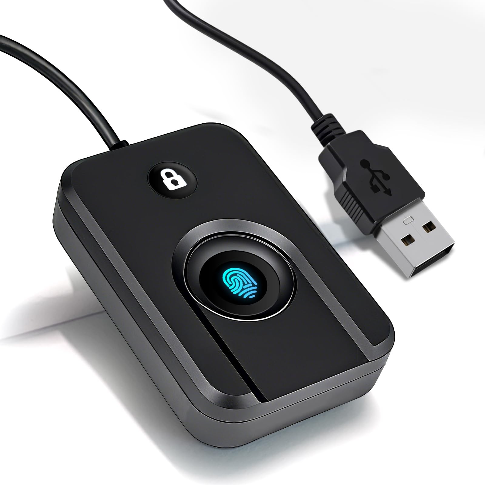 JIAN BOLAND USB Fingerprint Reader for Windows10/11, Windows Hello...