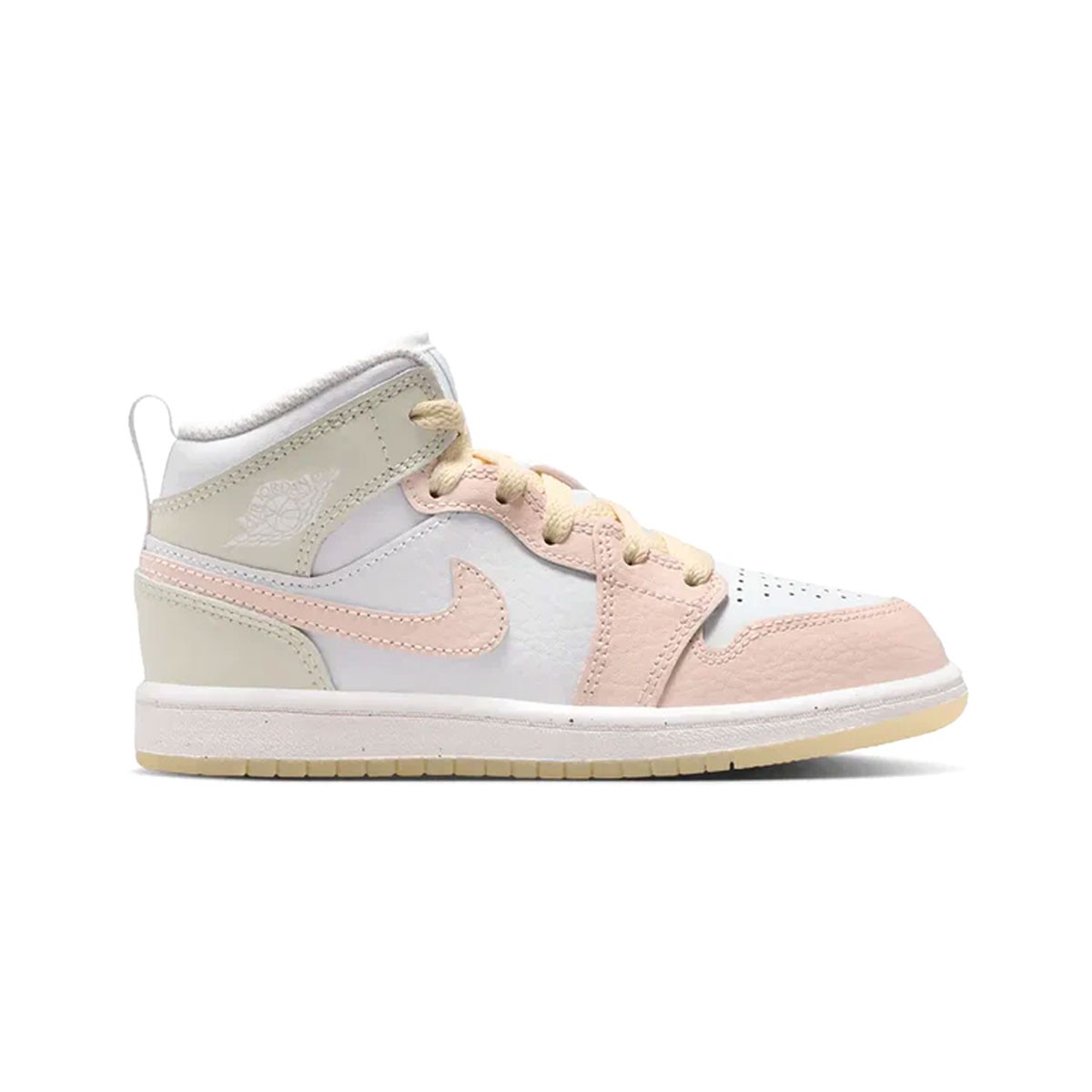 Air Jordan 1 Mid SE Preschool 'Guava Ice' HJ5942-100 Sail/Guava Ice SZ 1C-3Y