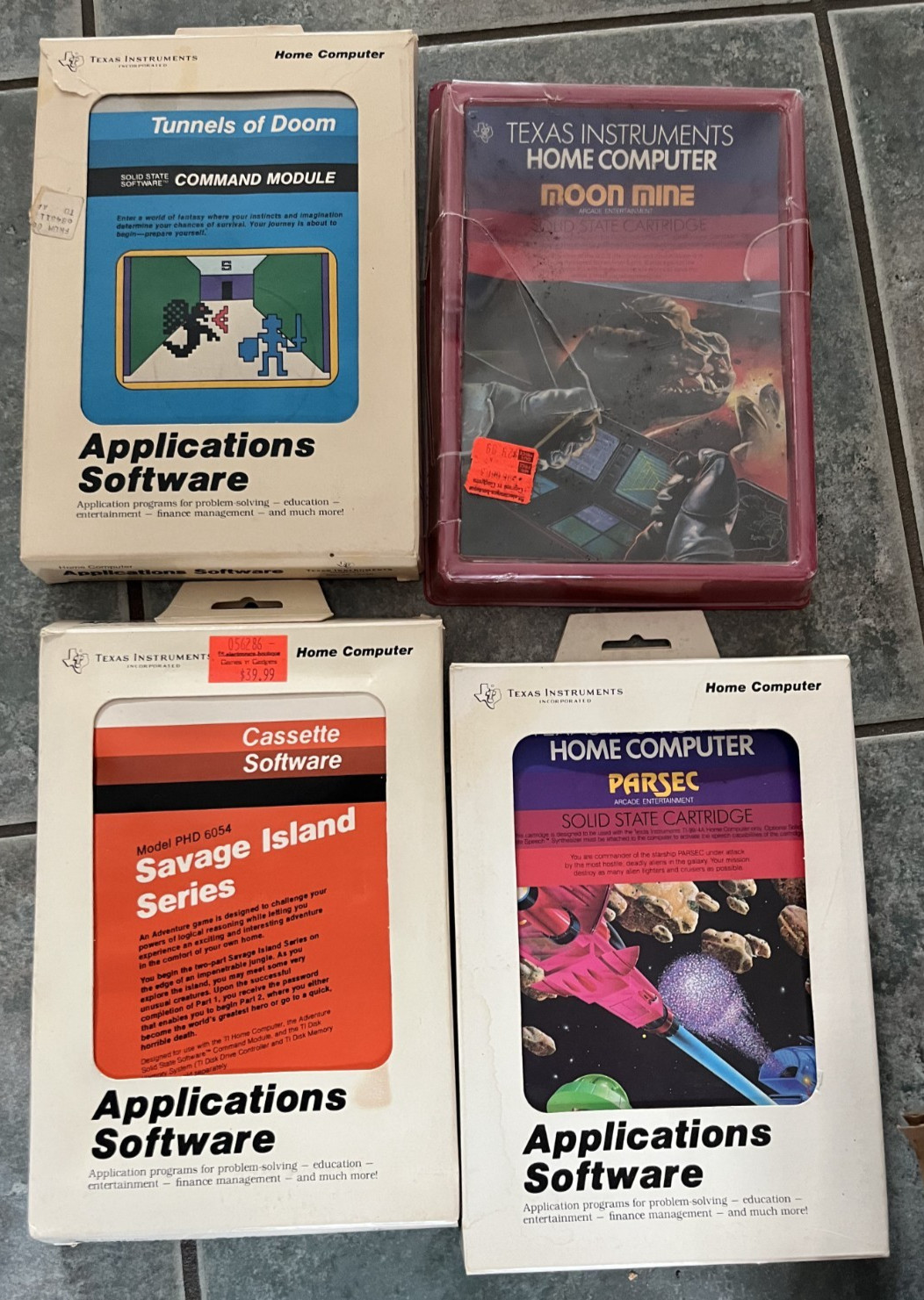 Texas Instruments TI‑99/4A Home Computer System Bundle (Tested, Working)