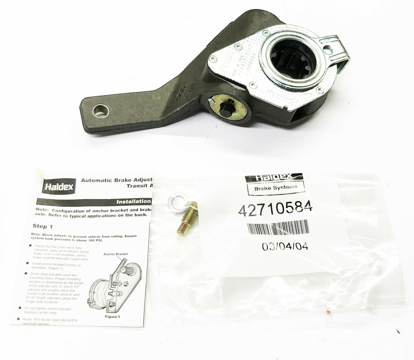 Haldex Brake Slack Adjuster 41910182 NOS