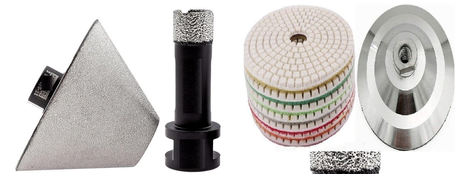 3-1/4" Beveling Chamfer Bit 3/4" Core Bit Sstone ceramic granite marble buffer